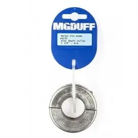 1.25" Zinc Shaft Collar Anode For Propulsion Systems 1