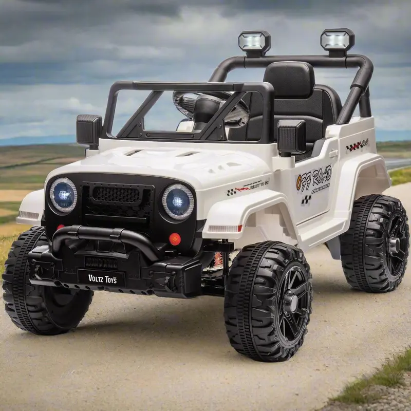 12V Jeep-Themed Kids Ride-On Car – Parental Remote Control & Limited-Time Offer 1