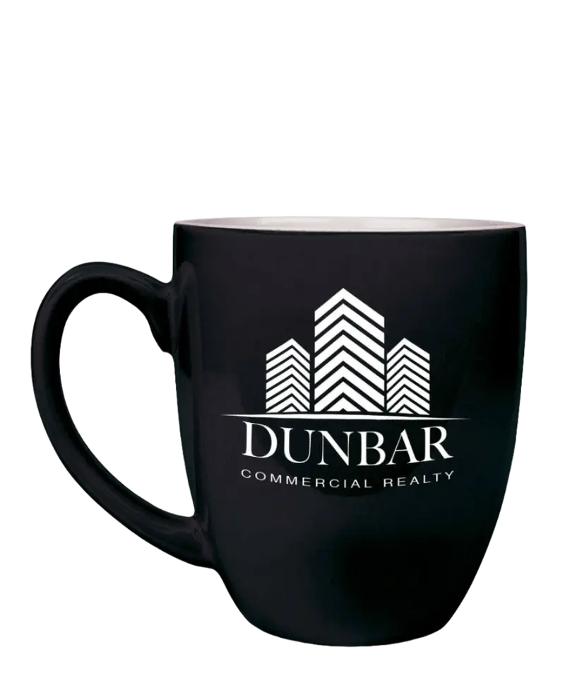 16 Oz Ceramic Bistro-Style Coffee Mug With Custom Printing 1