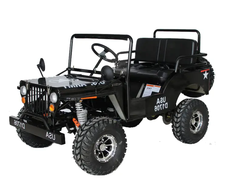 2024 Mini Willi Jeep 125Cc Ride-On Vehicle For Kids And Adults 1
