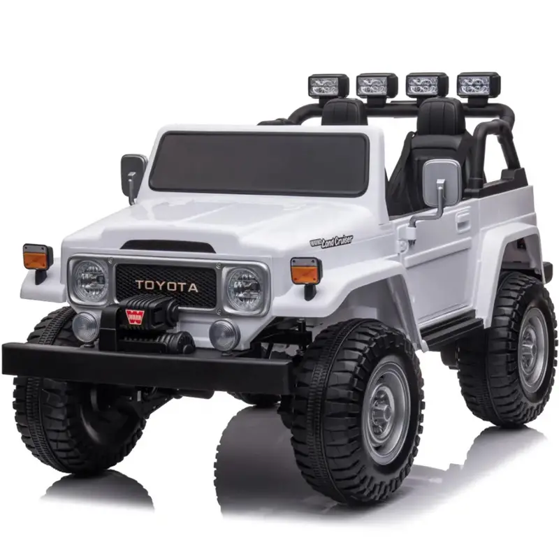 2026 Toyota Fj40 Replica 24V 2-Passenger Kids Ride-On – Rugged 4X4 Electric Suv 4