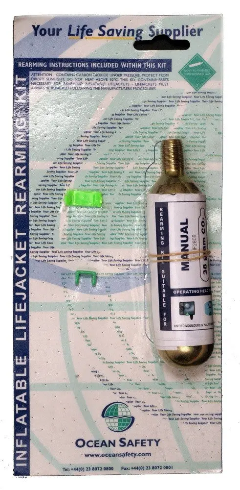 38G Manual Lifejacket Rearming Kit – Refill For Pull-Tab Inflation Systems 1