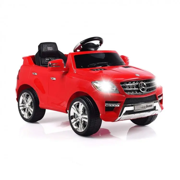 6V Licensed Mercedes-Benz Ride-On Car For Kids – Mp3 Playback & Remote Control Capability 1