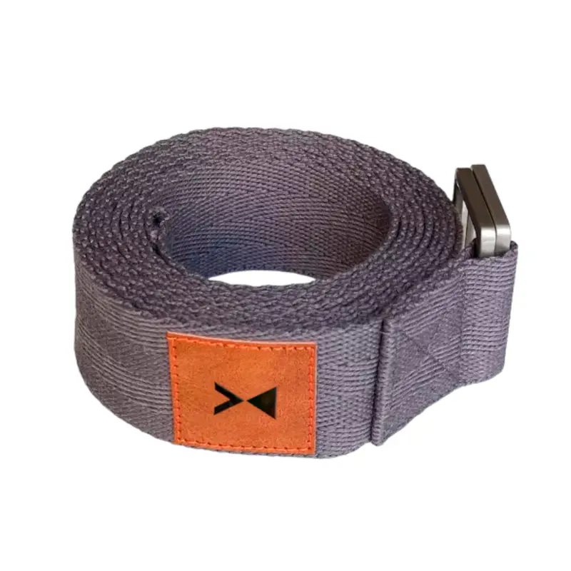 8-Foot Organic Cotton Yoga Strap For Deep Stretching And Flexibility Training 1