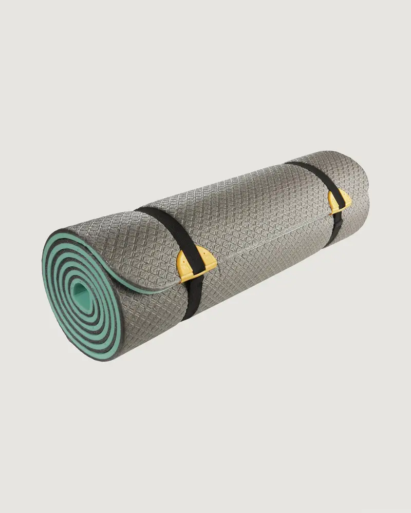8Mm Camping Foam Sleeping Mat – Green And Grey Two-Tone 1