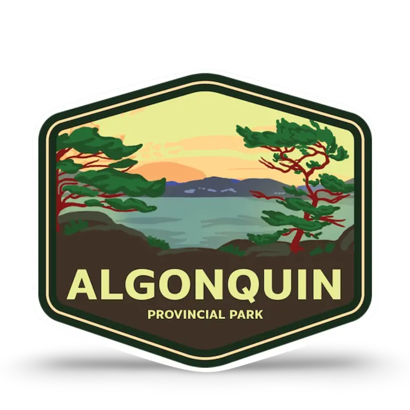 Algonquin Park Vinyl Decal 1