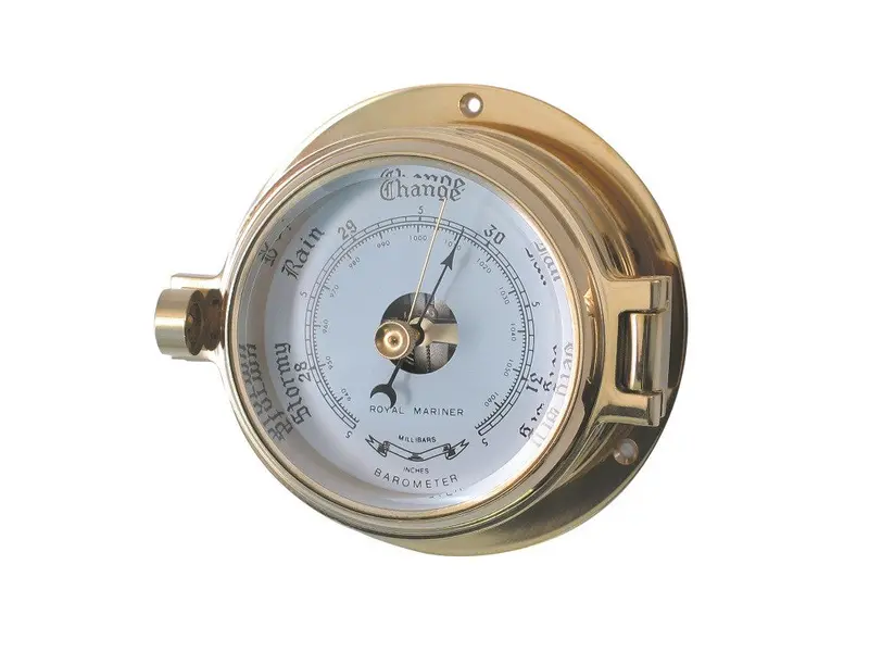 Analog Channel Barometer – Marine Weather Monitoring Instrument 1