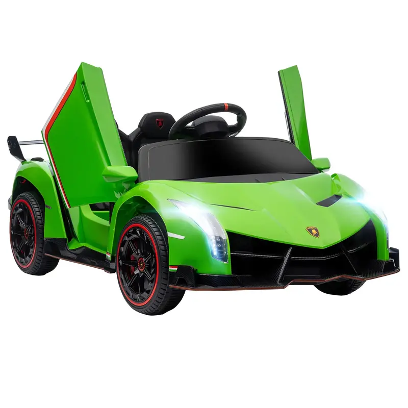 Aosom Lamborghini-Themed 12V Electric Ride-On Car For Kids – Remote-Controlled Toy Vehicle 1