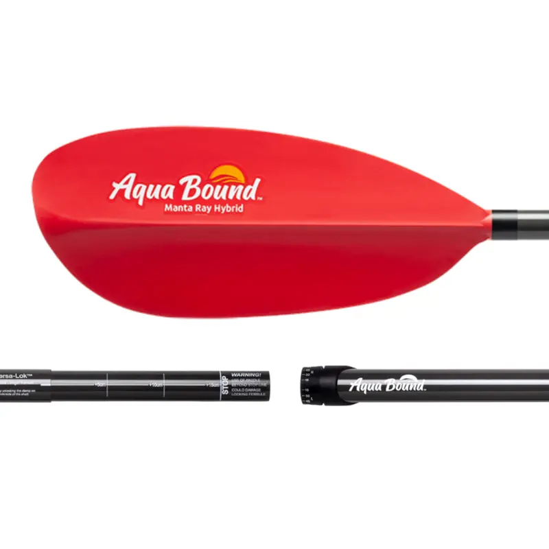 Aqua-Bound Manta Ray Hybrid Versa-Lok Adjustable Kayak Paddle 4