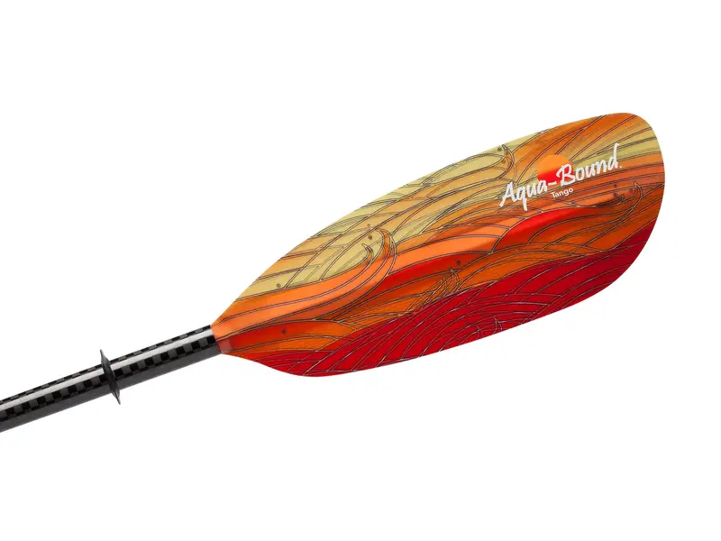 Aqua-Bound Tango Fiberglass Bent-Shaft Two-Piece Kayak Paddle With Posi-Lok Joint 1
