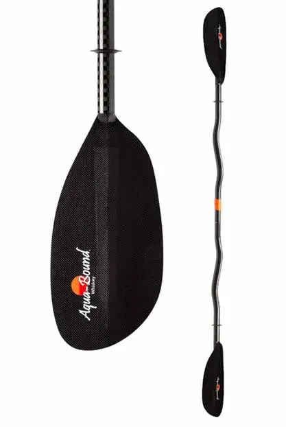 Aqua-Bound Whiskey Carbon Bent-Shaft Two-Piece Kayak Paddle – Clearance 1