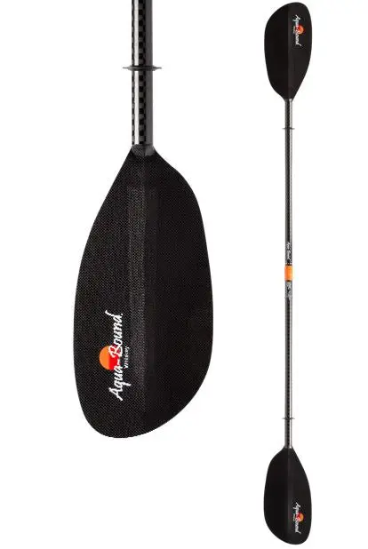 Aqua-Bound Whiskey Carbon Kayak Paddle – Straight-Shaft, Two-Piece, Posi-Lok (Clearance) 1