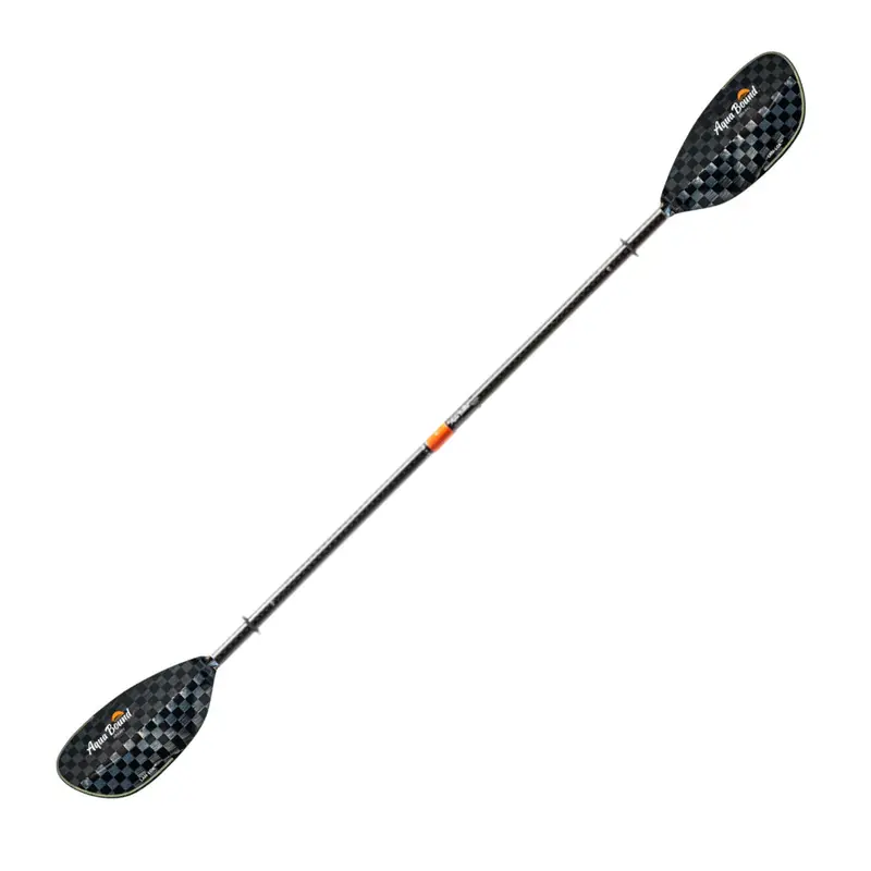 Aqua-Bound Whiskey Lam-Lok Carbon Straight-Shaft Two-Piece Kayak Paddle 1