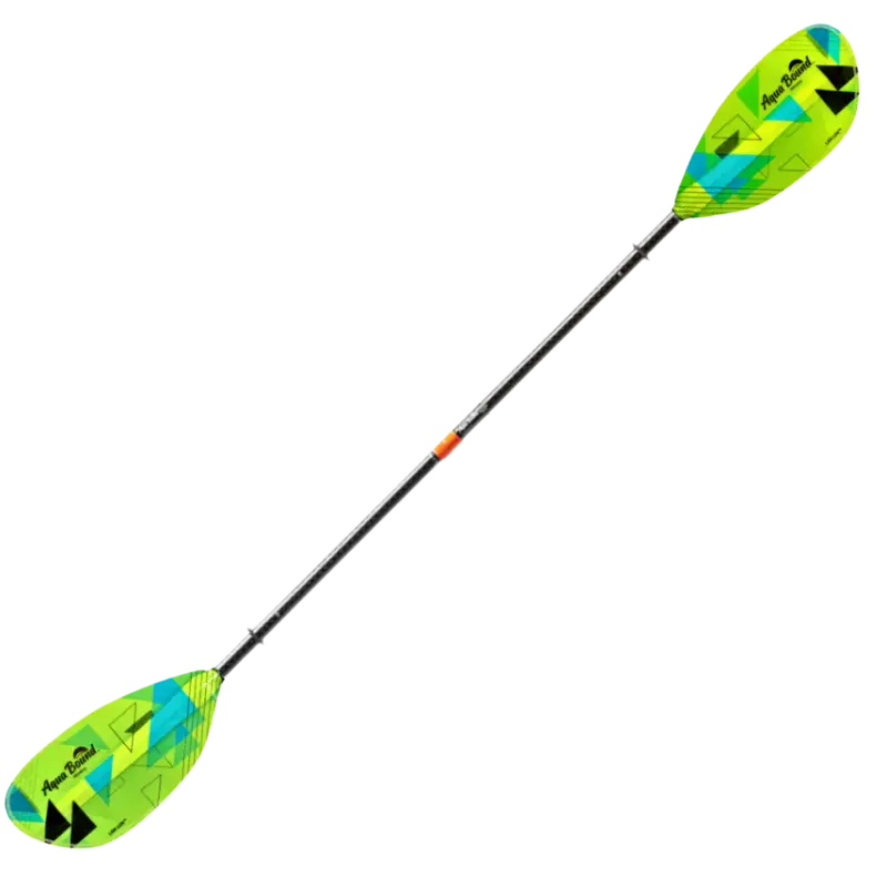 Aqua-Bound Whiskey Lam-Lok Fiberglass Straight-Shaft Two-Piece Kayak Paddle 1