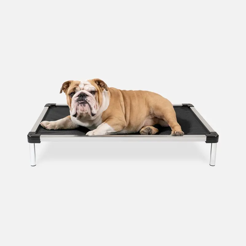 Armored Elevated Dog Bed – Chew-Proof Ripstop Construction 5