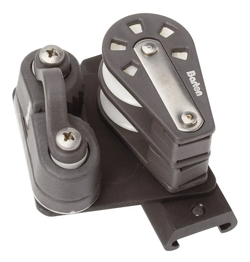 Barton 24Mm I-Beam Track System With Traveller End Fitting 1