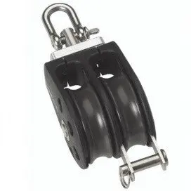 Barton Block Size 2 – Double Sheave With Swivel And Becket 1