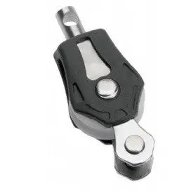 Barton Size 0 Single Sheave Swivel Block With Becket (No Shackle) 1