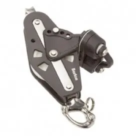 Barton Size 3 Fiddle Block: Snap Shackle, Becket & Cam Cleat 1