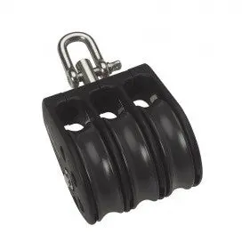 Barton Size 3 Swivel Triple Block – Heavy-Duty Rigging Pulley 1