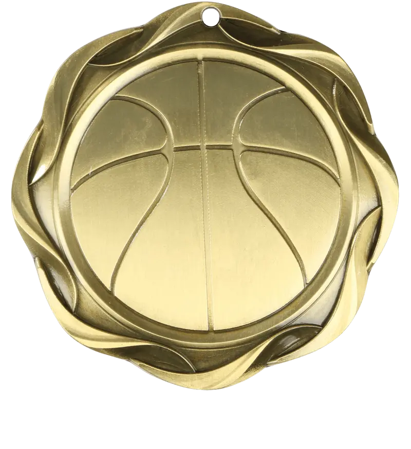 Basketball Achievement Medal – Fusion Style 1