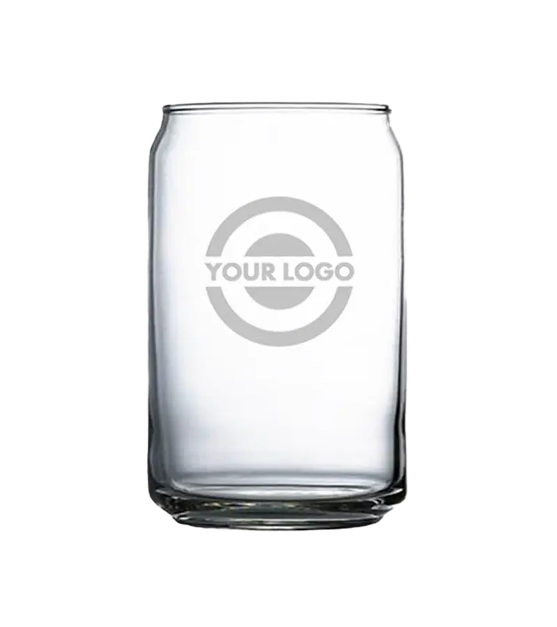 Beer Can–Style Pint Glass With Custom Name Or Message 1