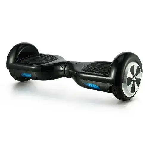 Black 6.5-Inch Led Bluetooth Hoverboard – Kids On Wheelz 1