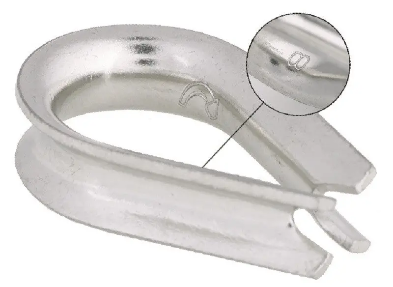 Blue Wave Stainless Steel Rigging Thimbles 1