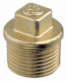 Brass Bsp Male Threaded Plug – Sealing Cap 1