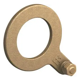 Brass Earth Bonding Ring For Electrical Grounding 1