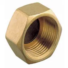 Brass Hex Bsp Female Cap – Protective Thread Cover 1