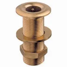 Brass Through-Hull Skin Fitting – Saltwater Compatible 1