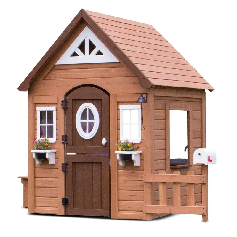 Byd Aspen Compact Timber Cubby House 1