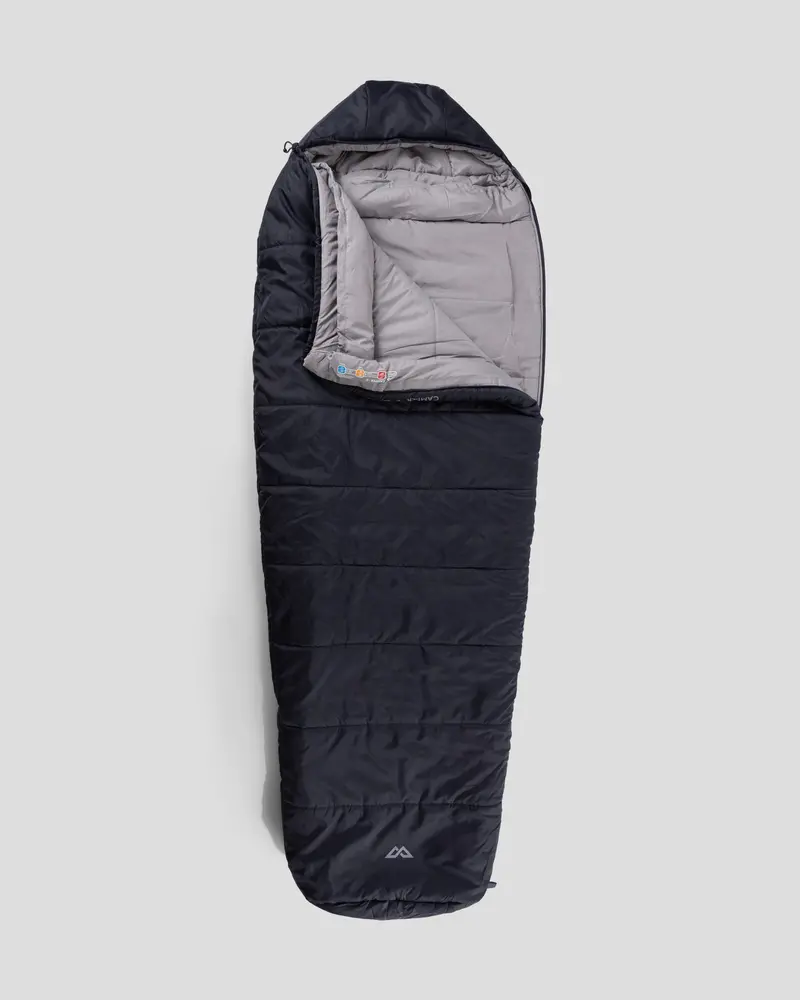 Camper 8-Person Sleeping Bag – Mid Navy & Pure Navy Colorway 1