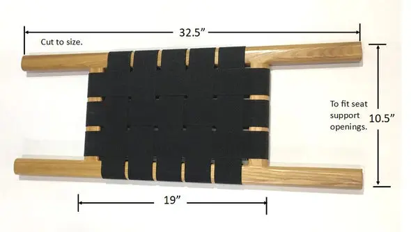 Canoe Seat Replacement Kit 3