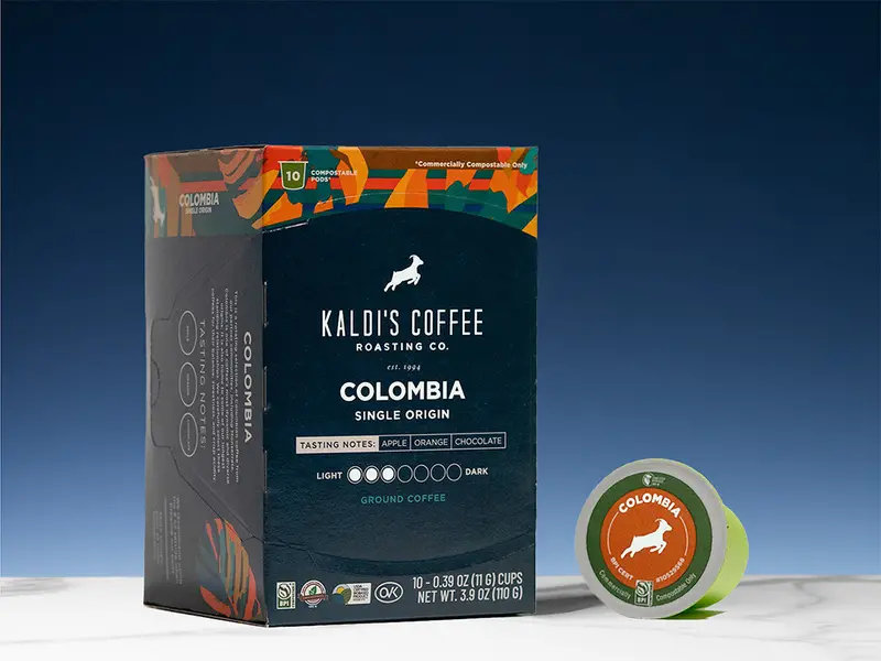 Colombia Single-Origin Keurig-Compatible Coffee Pods (10 Count) 1