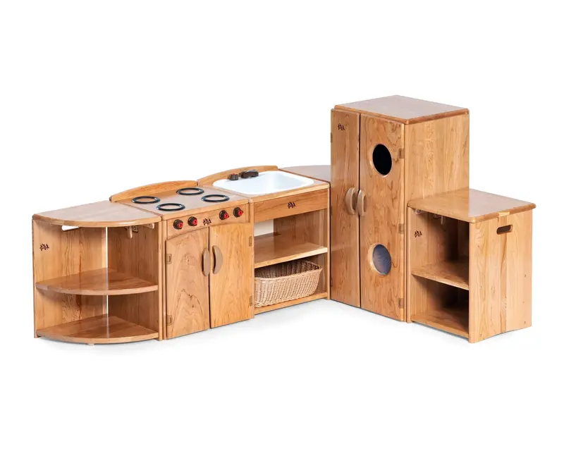 Corner Play Kitchen For Children 1