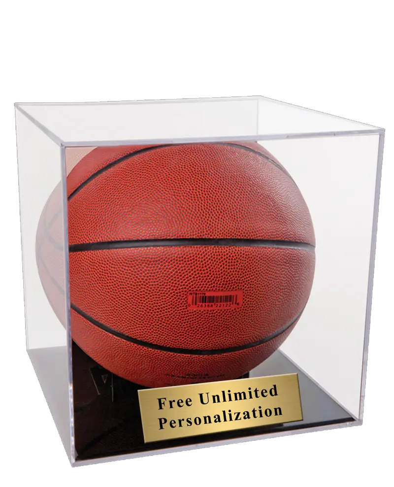 Custom Basketball Display Case For Sports Memorabilia 1