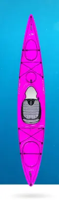 Delta 12S Magenta Kayak – 2025 Model With Contour Seat 1
