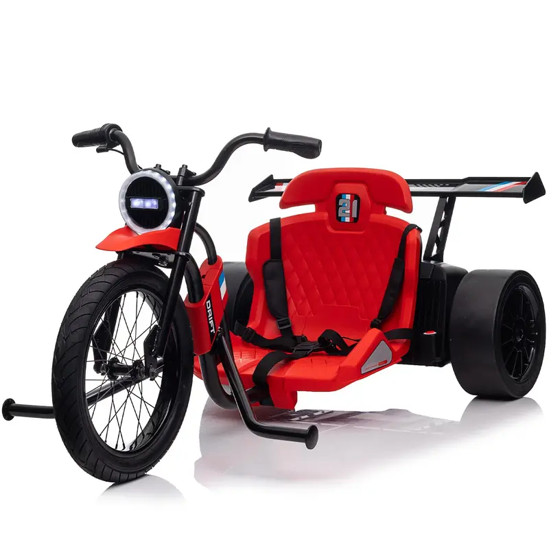 Drift 2.0 High-Performance Trike – Led Lights, Air Tires & Hand Accelerator 2