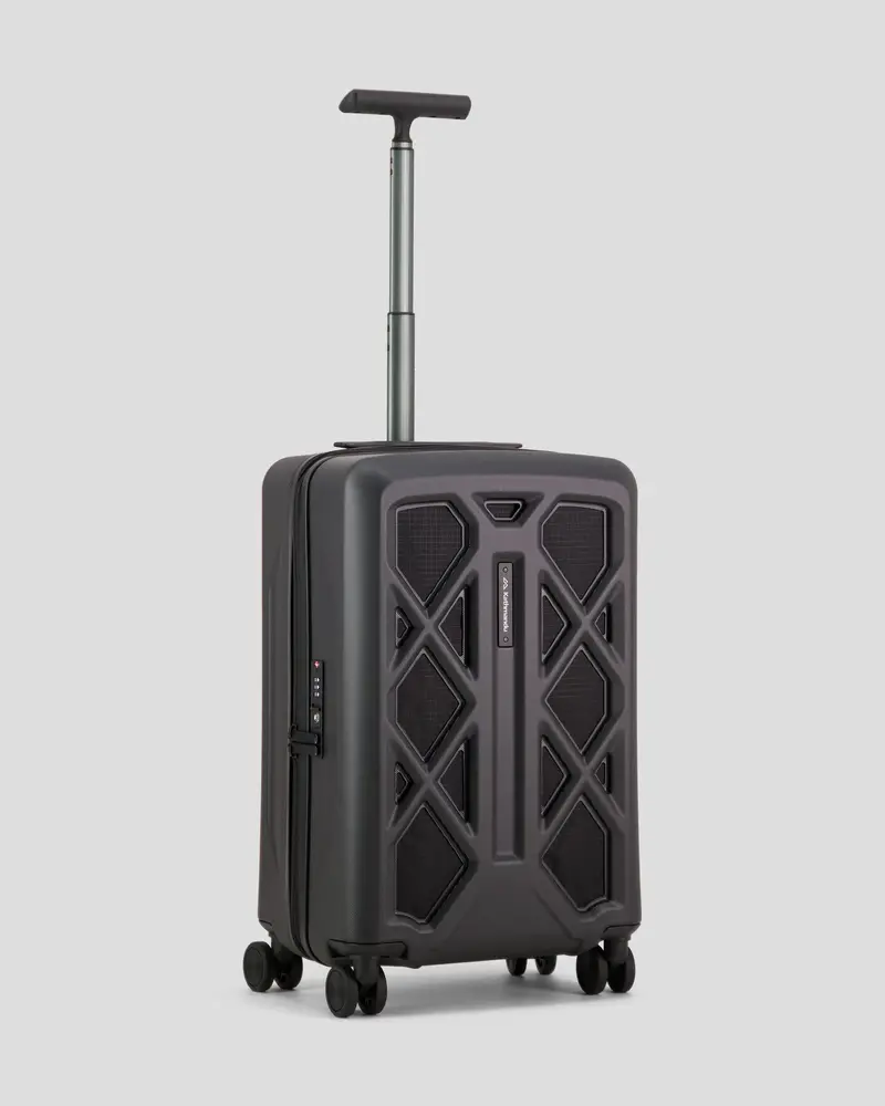 Feather Flight 40L Carry-On Spinner Luggage In Black Stingray 1