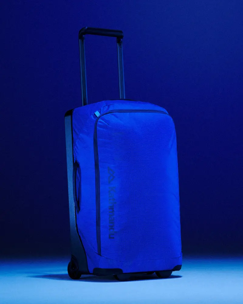 Feather Flight 85L Check-In Luggage In Bright Navy 1