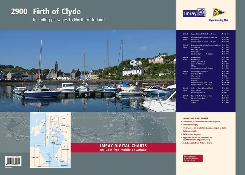 Firth Of Clyde Boating Chart Pack 1