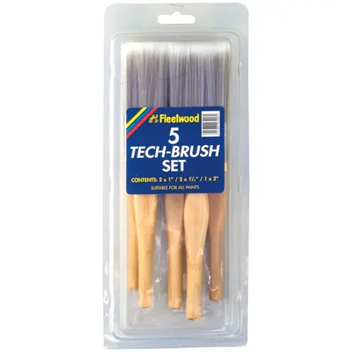 Fleetwood 5-Piece Professional Paint Brush Set 1