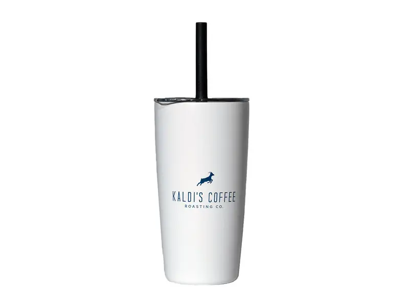 Follow The Goat Artwork Reusable Straw Tumbler 1