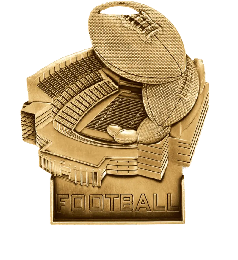 Football Commemorative Medal – Stand Up Line 1