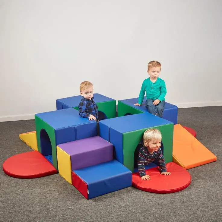 Four-Section Soft Play Tunnel System 1