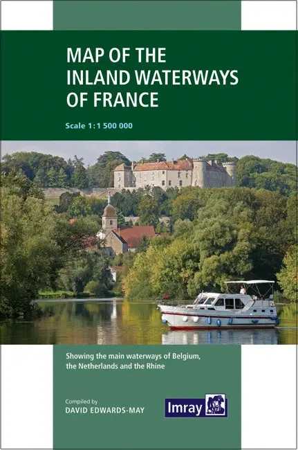 France Inland Waterways Chart – Detailed Map Of Canals, Rivers & Locks 1