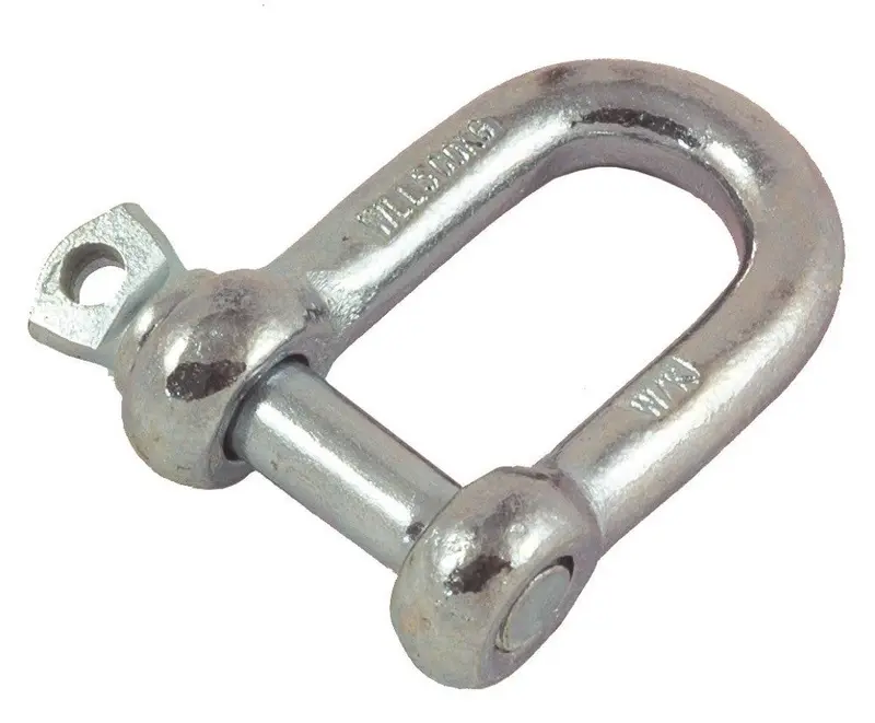 Galvanized D-Shackle For Marine And Industrial Use 1