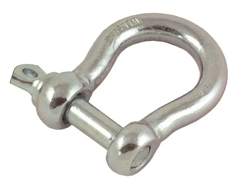 Galvanized Thimble Bow Shackles – Heavy-Duty Rigging Hardware 1